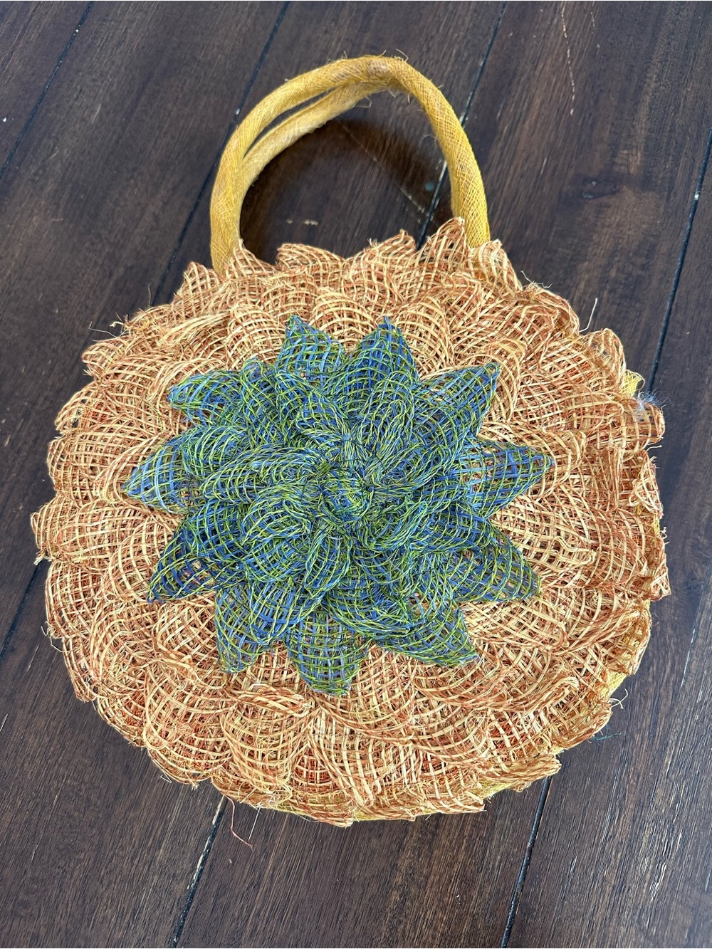 Beautiful hand made Abaca bag